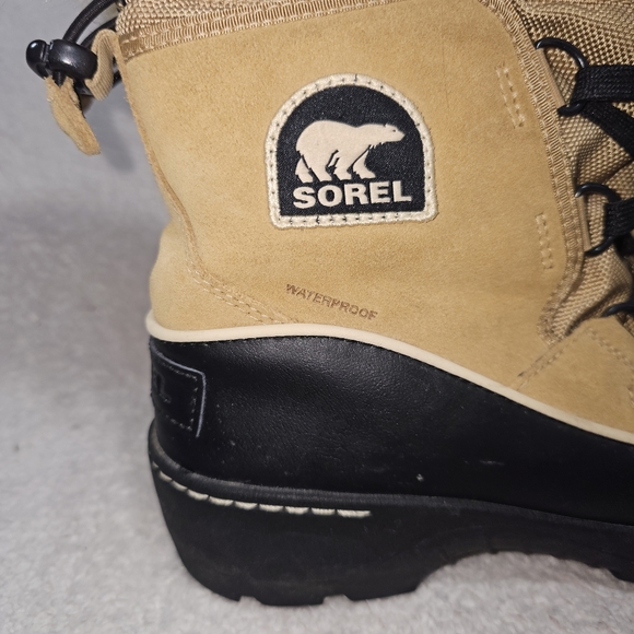 Sorel Tivoli Inner Fleece Lace Up Snow Boots 24Cm Beige Size 8.5 - Picture 3 of 14